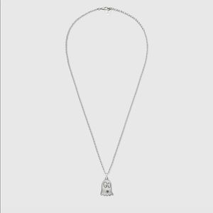 Gucci Ghost Necklace in Silver